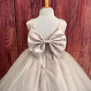 Analogie Velour Girls Set - Taupe Floral main image 1