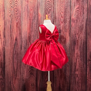 bebe red silk dress BEBE Cherry Red satin silk dress