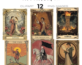 Tarot Card Graphics Clipart, Astrology png, magic clip art, mystical clipart, fantasy png clipart, pagan clipart png, pagan png