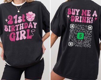 21st Birthday Crew Shirts, Nashville 21st Birthday Shirts for Group, 21st Birthday Girl, 21st Birthday Gift,21st Birthday Girl Shirt,21 Bday