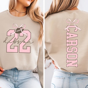 Football Girlfriend Shirt, Football Girlfriend Custom, Football Wife Shirt, Custom Football Shirt, Football Wife, Football Girlfriend
