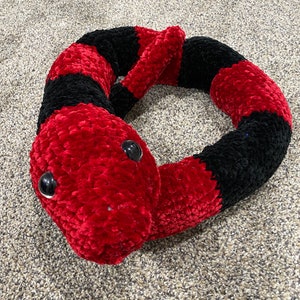 Amigurumi Snake- Handmade Crochet Snake- Snake- Gift