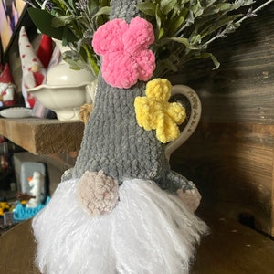 Crochet Gnome | Handmade Crochet Gnome | Amigurumi Gnome | Plushie | Stuffed Animal| Gnome