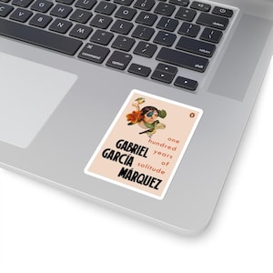 One Hundred Years of Solitude Sticker - Gabriel Garcia Marquez Book Cover Decal - Perfect Gift for Literature Lovers & Students