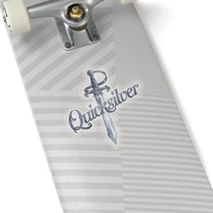 Quicksilver Sticker, Book by Callie Hart, Sword Decal, Gift for Fae & Alchemy Fans, Perfect Present for Book Lovers image 8