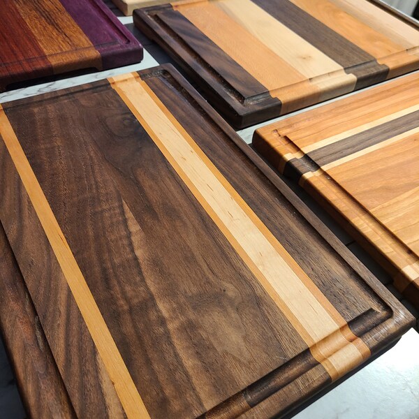 Handmade Cuttingboards / Walnut, Cherry, Hard Maple-Made To Order!!