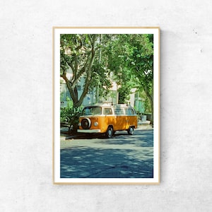 Impresión fotográfica de película Vintage VW Bus 12x18 / 35mm