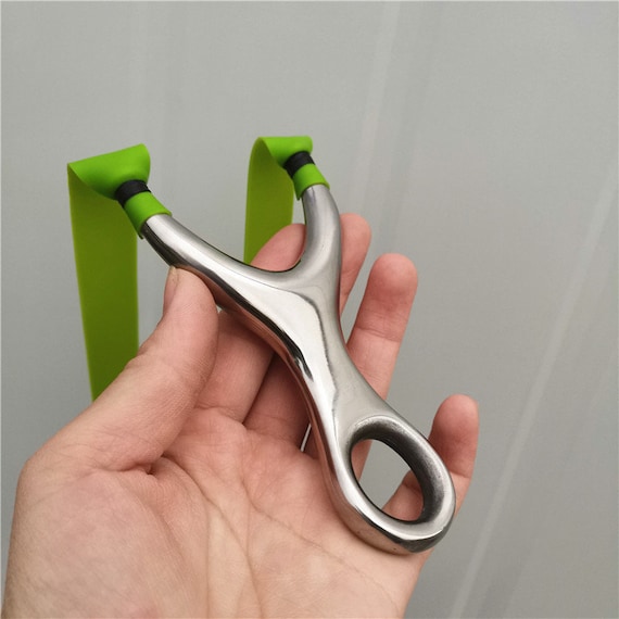 Hunting Slingshot Stainless Steel Etsy Canada