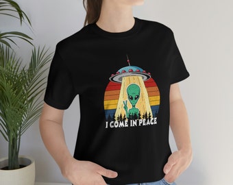 Alien T-Shirt | Lustiges Alien Hemd | Bereich 51 Shirt.