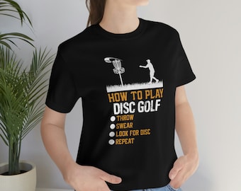 Disc Golf Shirt | Disc Golfer | Disc Golf Geschenk | Golfer Shirt.