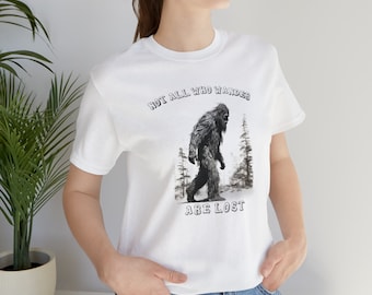 Big Foot Tee Shirt | Sasquatch Shirt | Yeti Shirt | Monster t-shirt | Big Foot Lover.