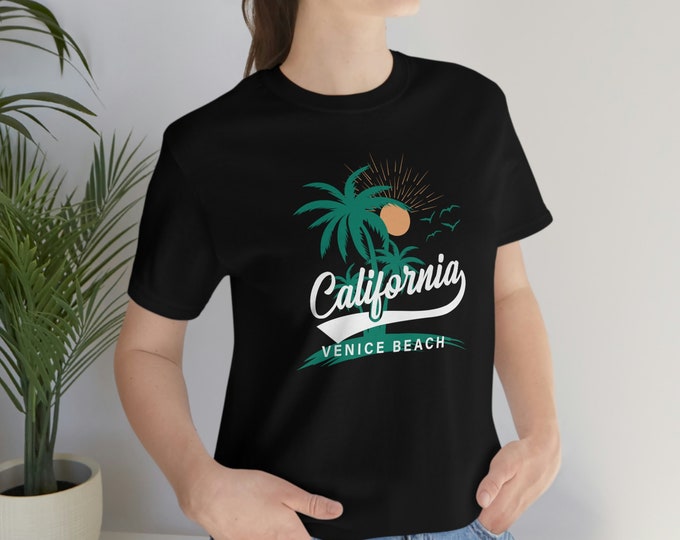 Featured listing image: Venice Beach Tee Shirt | Beach Shirt | California Gift.