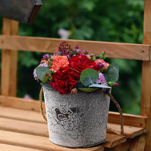 Rope Hanging Planter Etsy