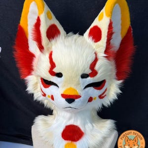 Fursuit Head- Head, Furry Head ,  Furry Cosplay, Fantasy Creatures,  Fantasy Creatures, Cool  Fursuit