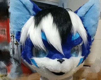 Fursuit Head Pre-Made Fur Head Only