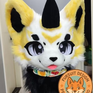 Fursuit Head- Head, Furry Head ,  Furry Cosplay, Fantasy Creatures,  Fantasy Creatures, Cool  Fursuit