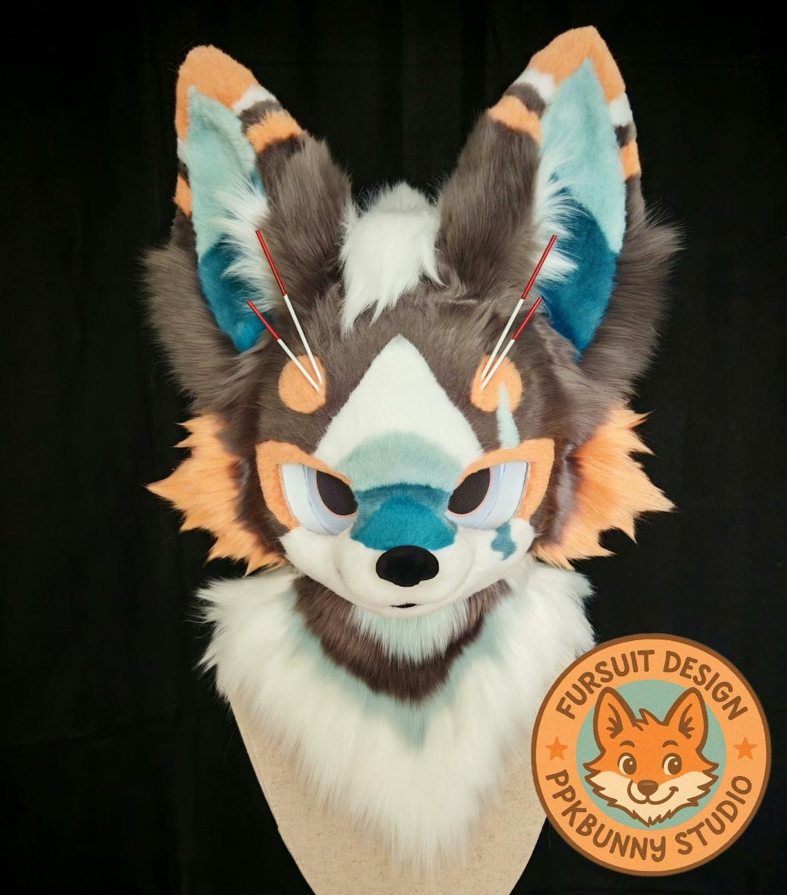 Fursuit Head- Head, Furry Head , Furry Cosplay, Fantasy Creatures ...