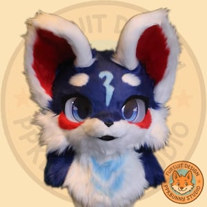 Fursuit Head- Head Only, Furry Cosplay, Fursuit Finished, Kemono Cosplay, Fursuit Head
