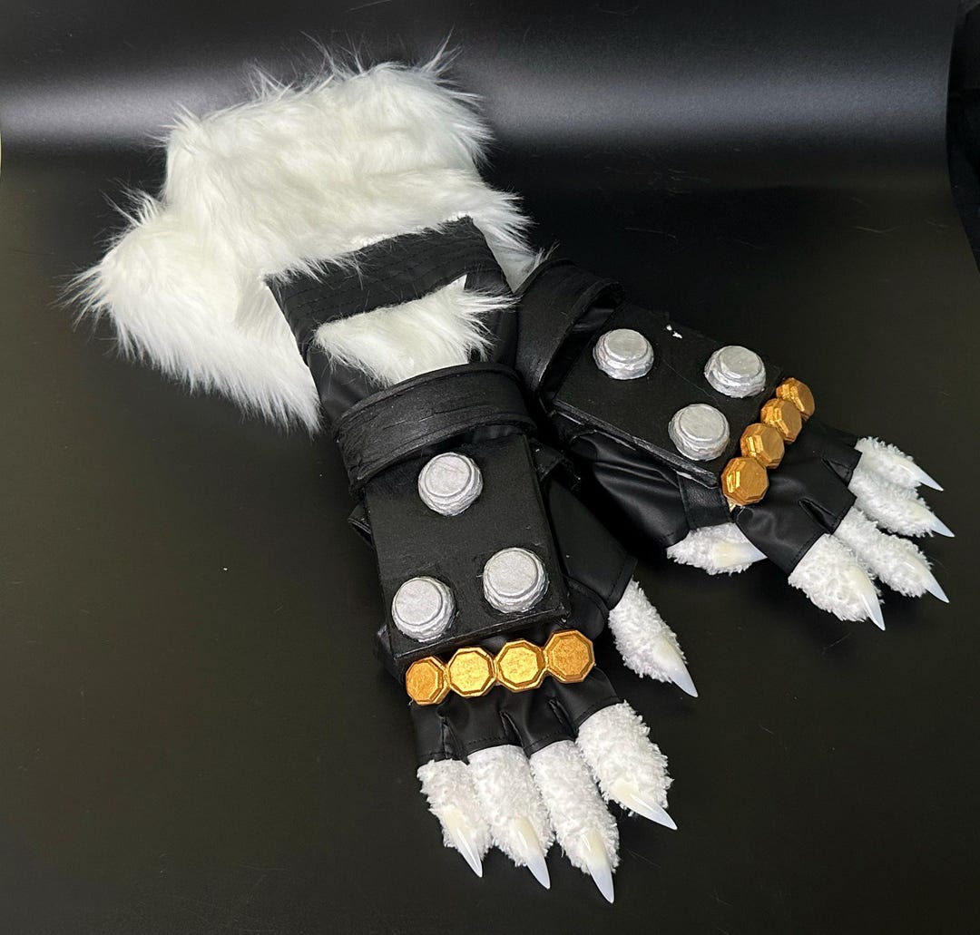 Pre-von Lycaon Gloves Custom ,zenless Zone Zero ,furry Cosplay - Etsy