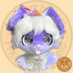 Fursuit Head- Head Only, Furry Cosplay, Fursuit Finished, Kemono Cosplay, Fursuit Head
