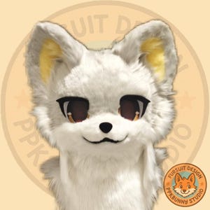 Fursuit Head- Head Only, Furry Cosplay, Fursuit Premade, Kemono Cosplay, Fursuit Head
