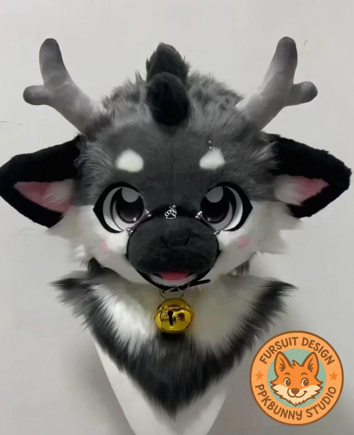 ファースーツヘッド - ヘッドのみ、ファーリーコスプレ、ケモノ