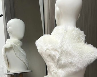 Fursuit Neck Hair, Kig Fursuit Fur Collar, Solid Color Fur Collar, Pattern Can Be Customized