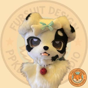 Fursuit Head- Head Only, Furry Cosplay, Fursuit Premade, Kemono Cosplay, Fursuit Head