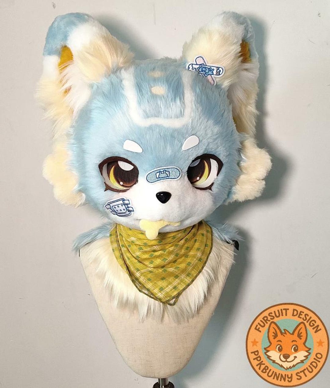 Fursuit Head- Head, Furry Head , Furry Cosplay, Fantasy Creatures ...