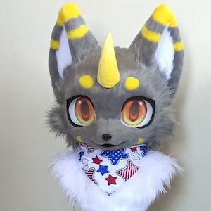 Fursuit Head- Head And Claw, Furry Cosplay,Fantasy Creatures, Fursuit Head, Fantasy Creatures