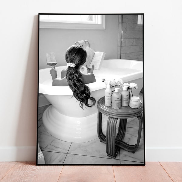 Black Girl Bathroom Etsy