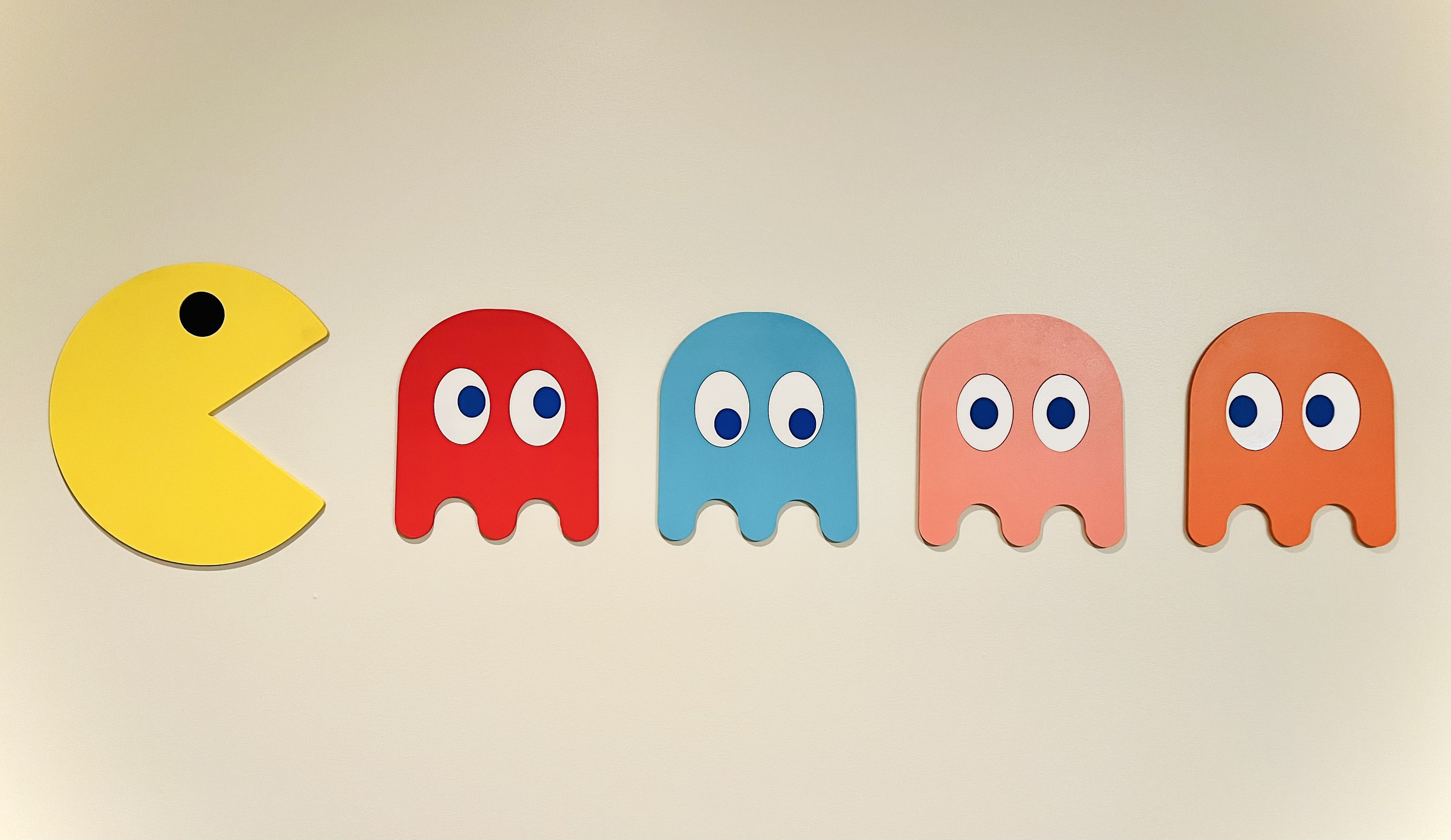 Retro Arcade Wall Decor Large Set Game Room Wall Art 1980s Etsy