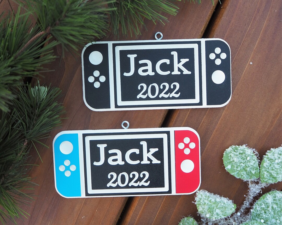 Gamer Ornament Video Game Christmas Kids Ornament Personalized New Game