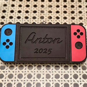 Personalized Gamer Ornament: Video Game Christmas Tree Decor - 2025