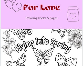Malbuch für Erwachsene, Malbuch, Blumen, printable