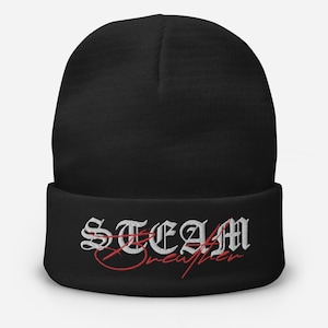 Steambreather &quot;Gothic&quot; Embroidered Beanie