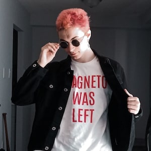 Camiseta Magneto foi deixado