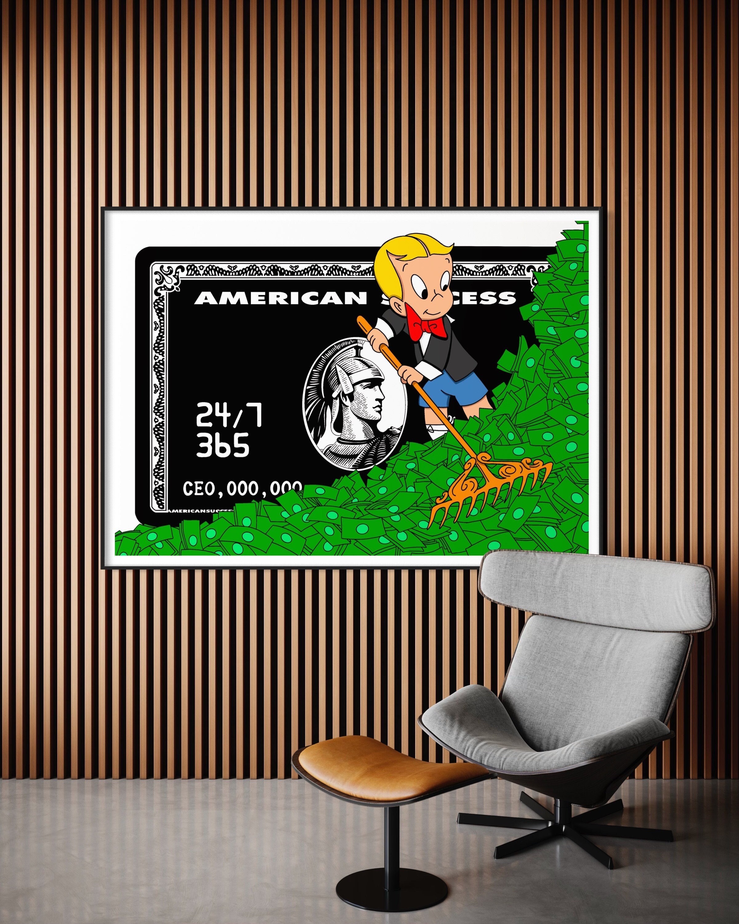 Richie Rich Money Prints, Money Prints, Digital Artwork, Posters, Wall ...
