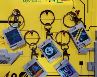 Cyberpunk Edgerunners BD keychains