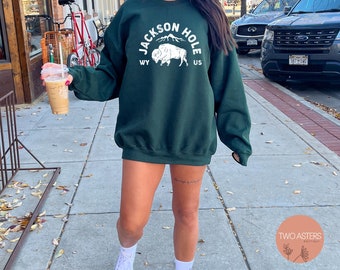 Jackson Hole Wyoming Sweater, Jackson Hole Wyoming Sweatshirt, Jackson Hole Wyoming