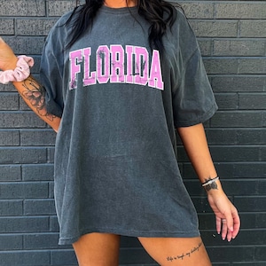 Florida Shirt Florida Tee Florida Crewneck Florida Shirt Florida Crew Necks Beach Shirt Beachy Tee Trendy Shirt