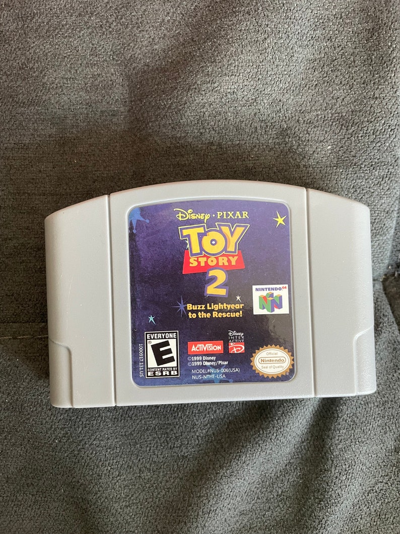 Disney Toy Story 2 NINTENDO 64 N64 Game Only Etsy