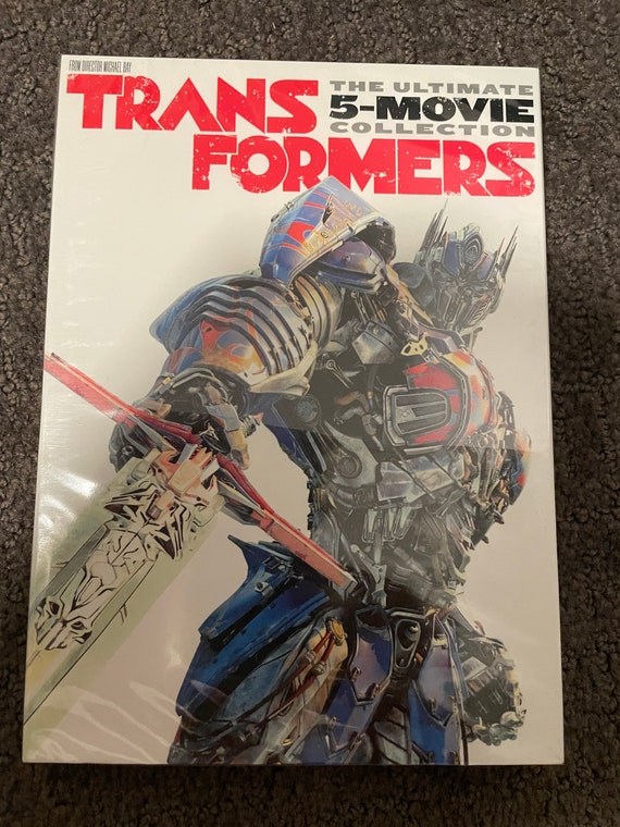 Transformers 5 Movie Collection DVD NEW Etsy