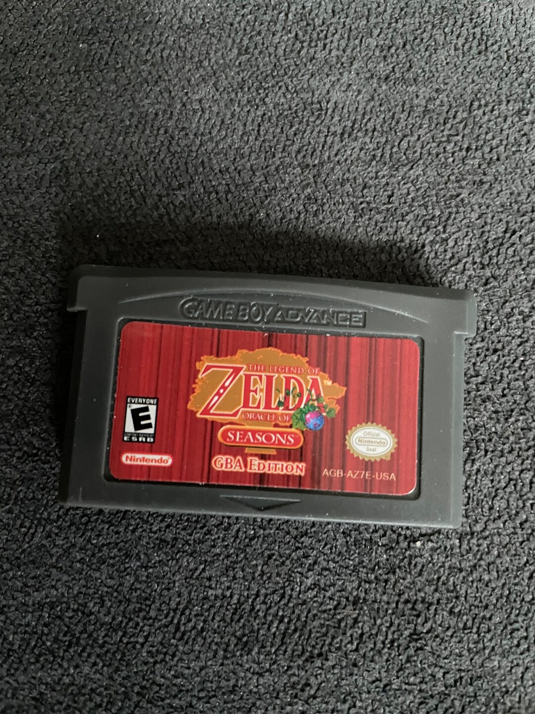 Legend of Zelda Oracle of Seasons GBA Edition NINTENDO Game Etsy