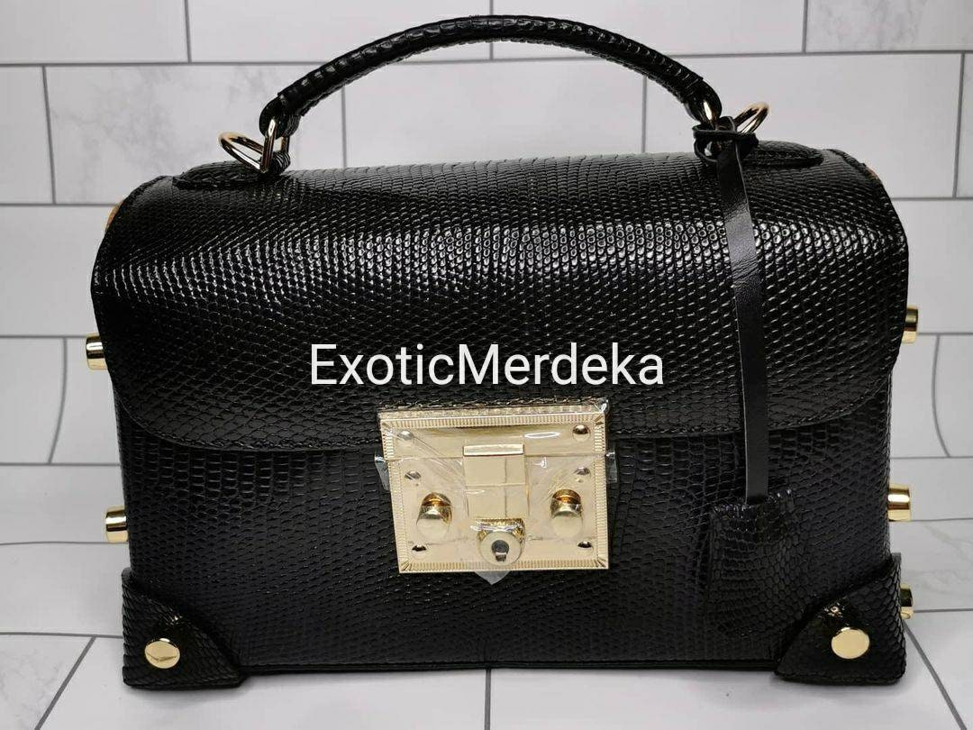 Beautiful Lizard Bag Lizard Skin Bag Lizard Bag Exotic Skin Etsy