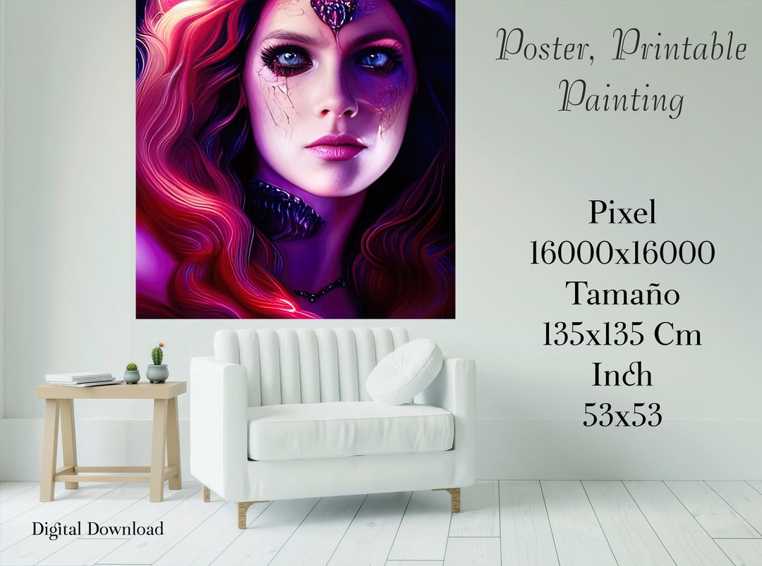 Printable Digital Art Digital Paintings Poster 16000 X 16000 Etsy