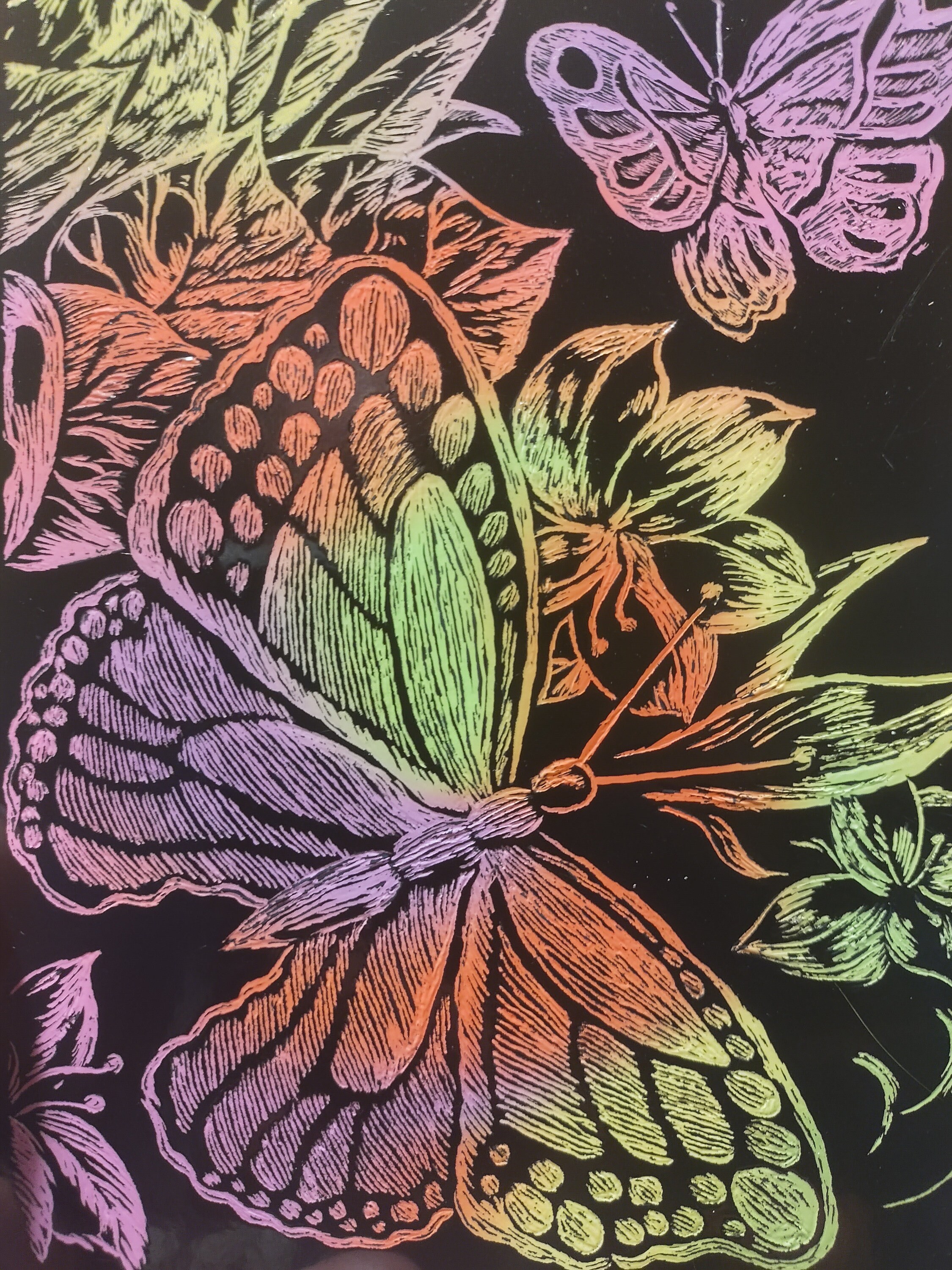 ScratchArt SoftScratch Paper, 81/2 X 11 Inches, Multiple Colors