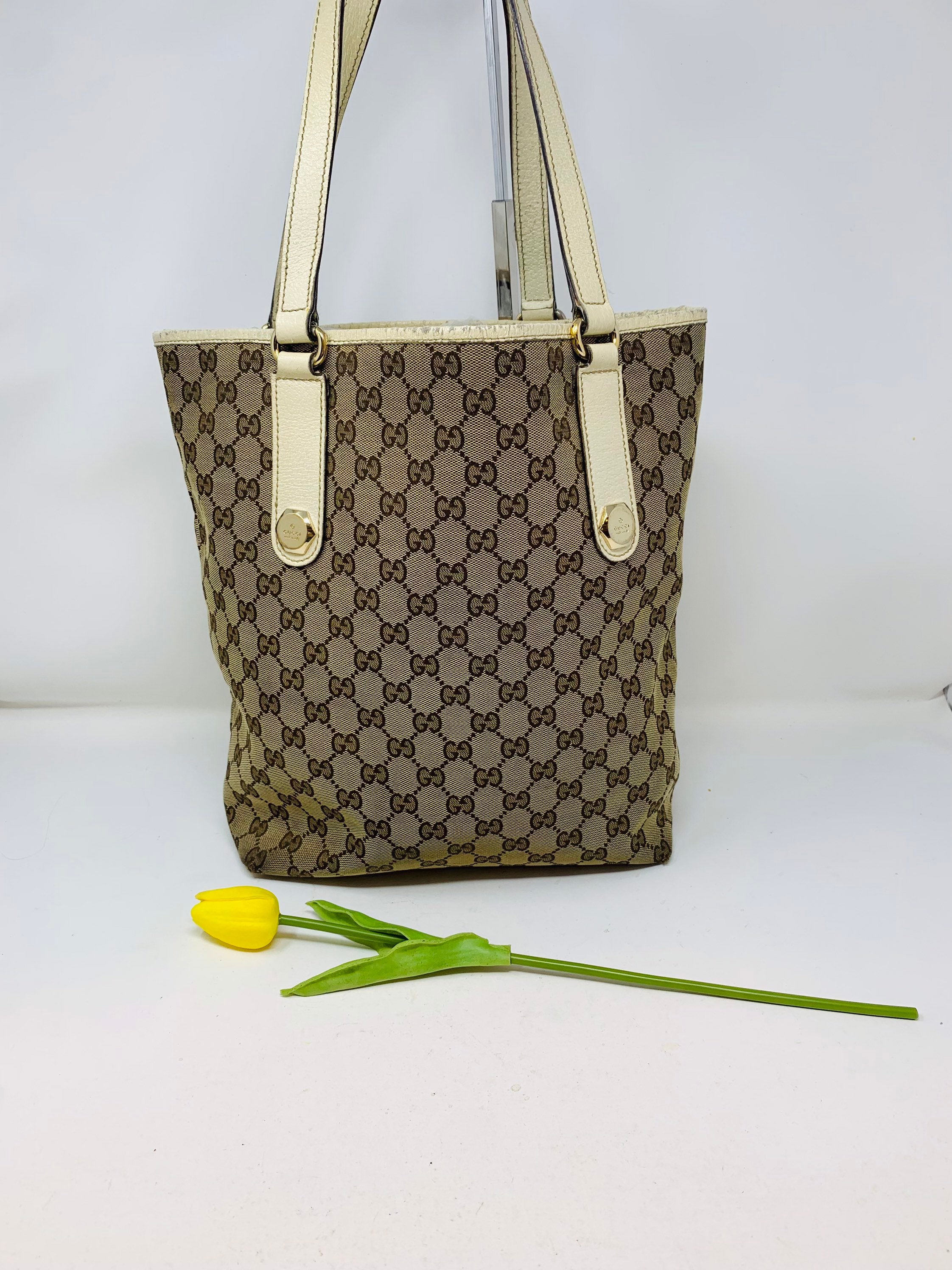 leather gucci tote bag