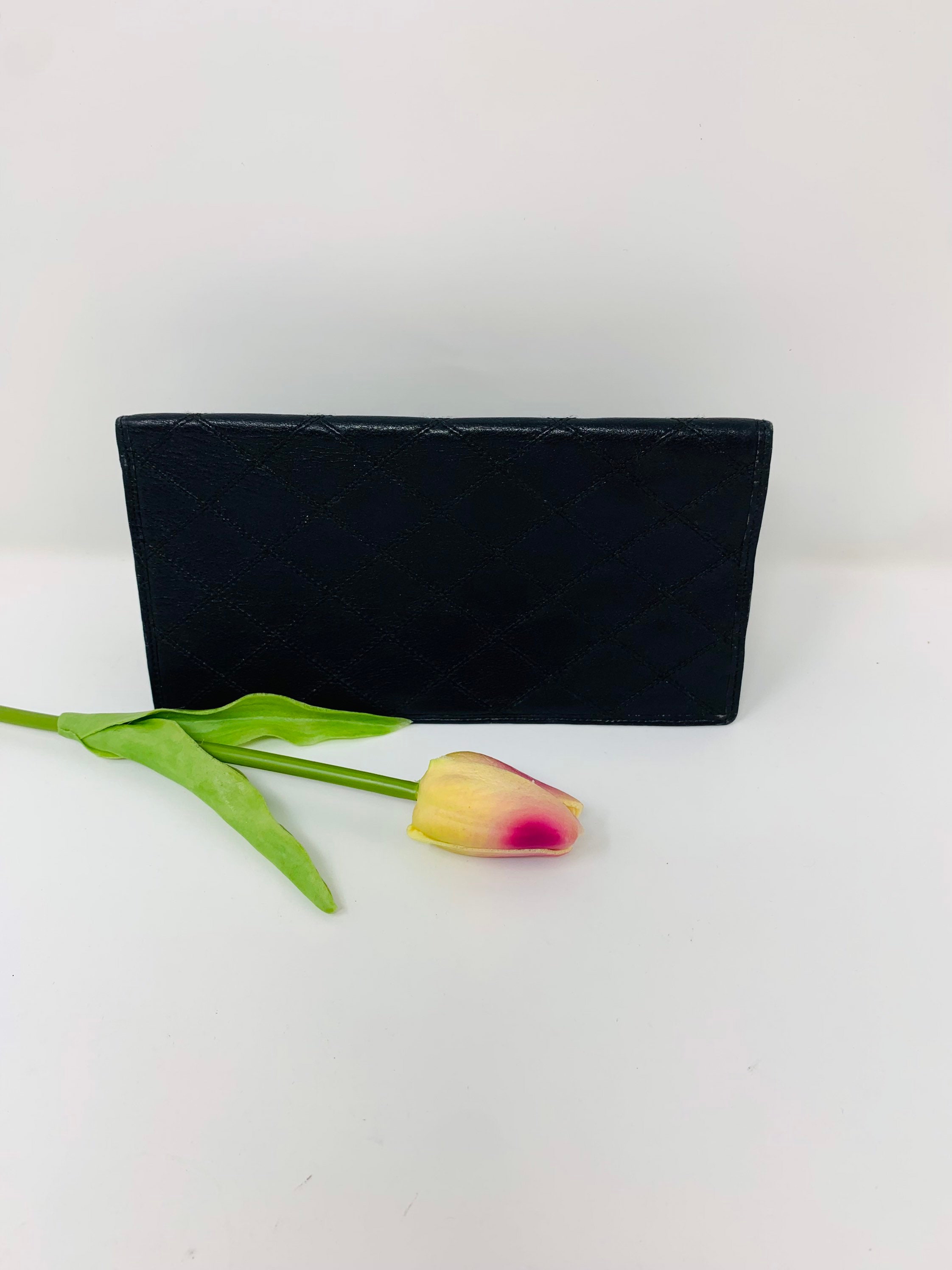 Authentic Chanel Black Wallet 