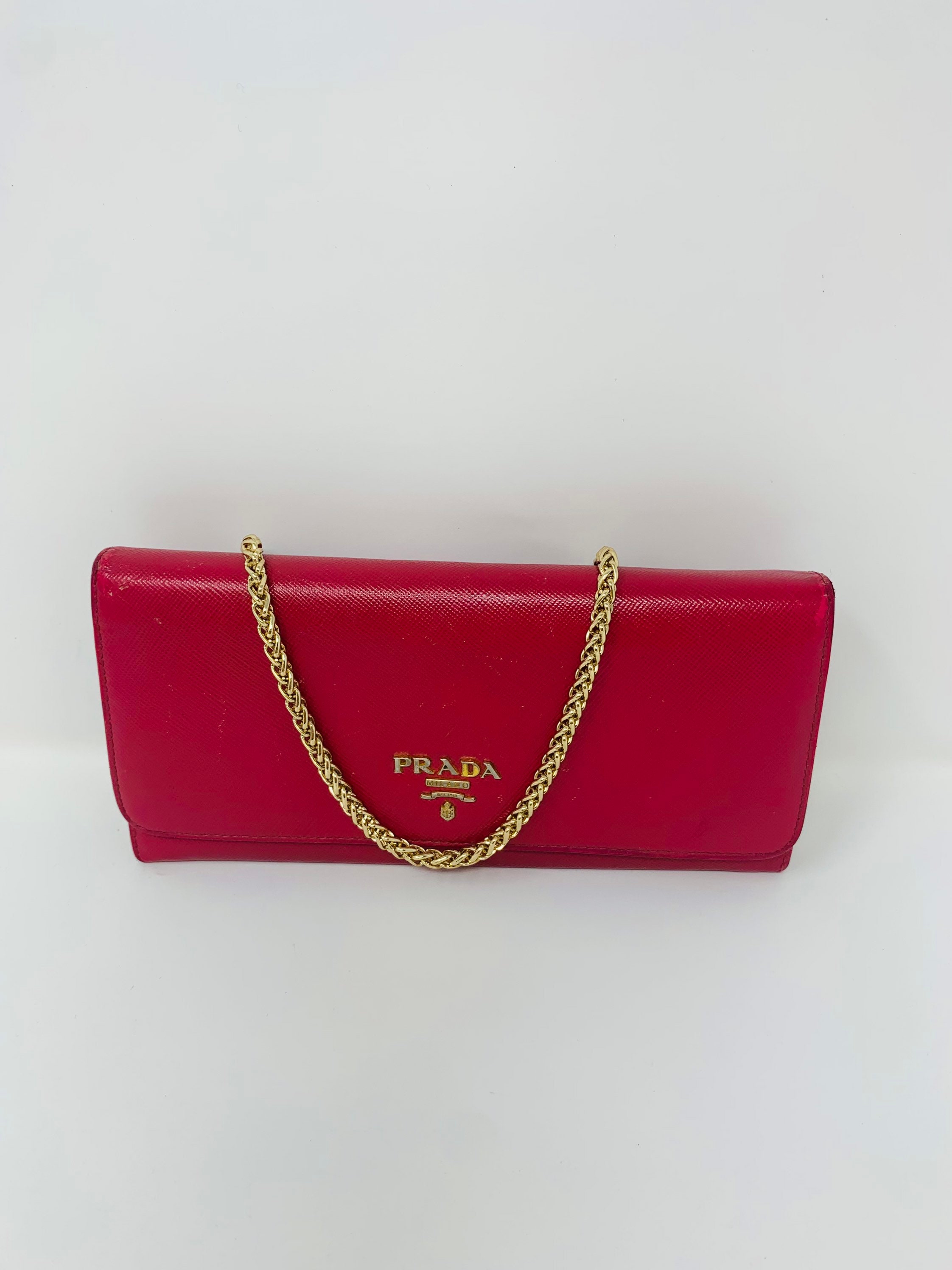 prada pink bag